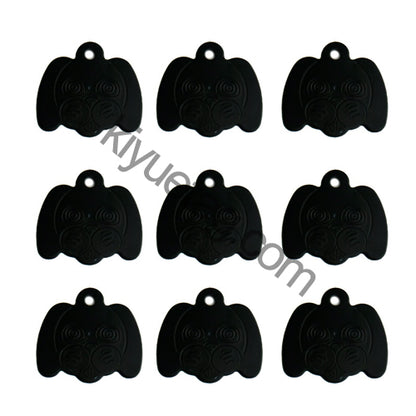 100Pcs/Set Dog Head Dog ID Tags Aluminum Pendant