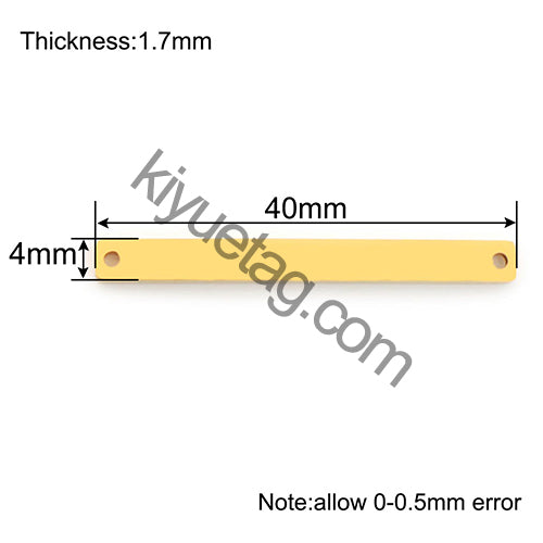 100Pcs Customized Pet Anti-lost Stainless steel Tag Personalized Engravable ID Plate  Necklace Jewelry Pendants Souvenir