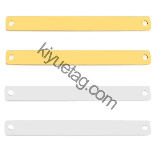 100Pcs Customized Pet Anti-lost Stainless steel Tag Personalized Engravable ID Plate  Necklace Jewelry Pendants Souvenir