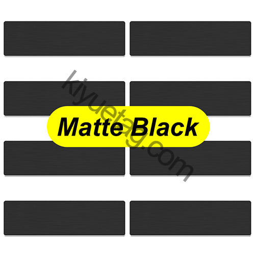Wholesale 100Pcs Stainless Steel Employee Name ID Tag Work Identity Badge DIY Business Case Blank Dog Tag