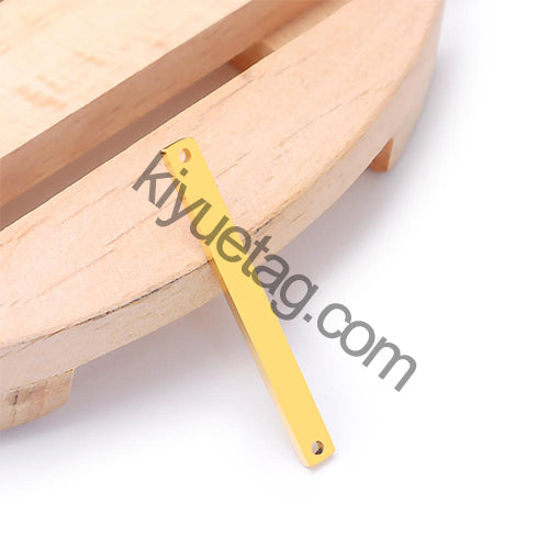 100Pcs Customized Pet Anti-lost Stainless steel Tag Personalized Engravable ID Plate  Necklace Jewelry Pendants Souvenir