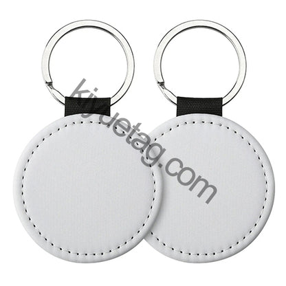 Wholesale 100 50 20PCS Sublimation PU Blanks Tag Dog Tag For Diy Keychain