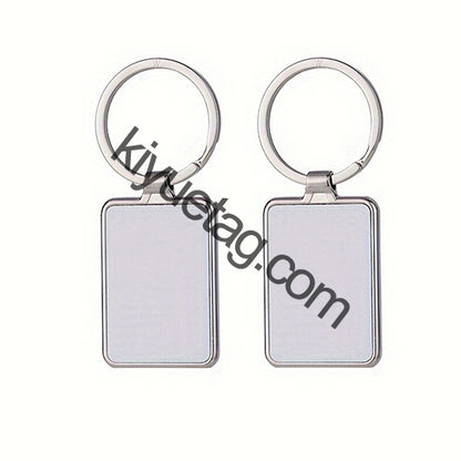 Wholesale 100 50 20PCS Sublimation Blanks Tag Metal Heart DIY Dog Tag For Christmas Keychain