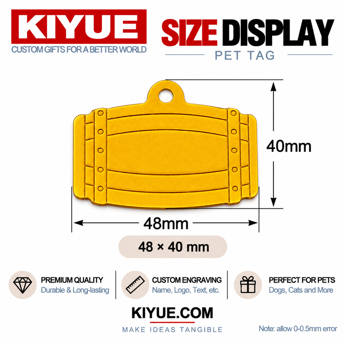 Luggage Shape Aluminum ID Tags – Wholesale Engraving Blanks